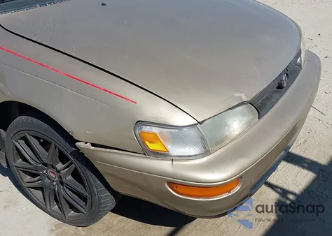 1995 Toyota Corolla Le/Dx from USA, damaged, VIN 1NXAE09B7SZ298502